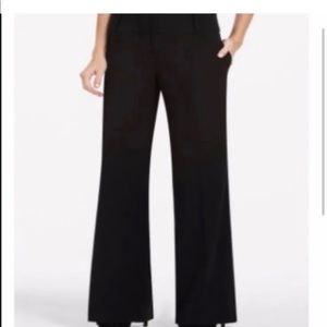 BCBGMaxAzria Carolyn wide leg pants. Size 8. Black.